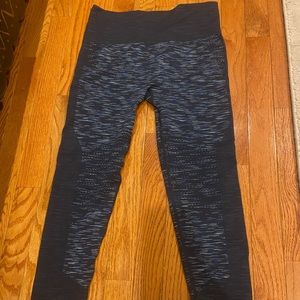 Target Blue Striped Legging